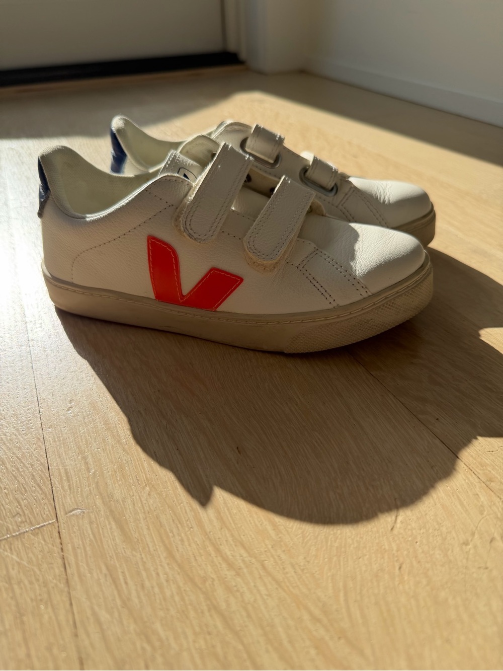 Veja Esplar Kids Shoes 3Y (34 EU) Orange and Cobat